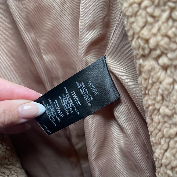 Kenzie Teddy Jacket Double Breasted - Picture 8 of 9